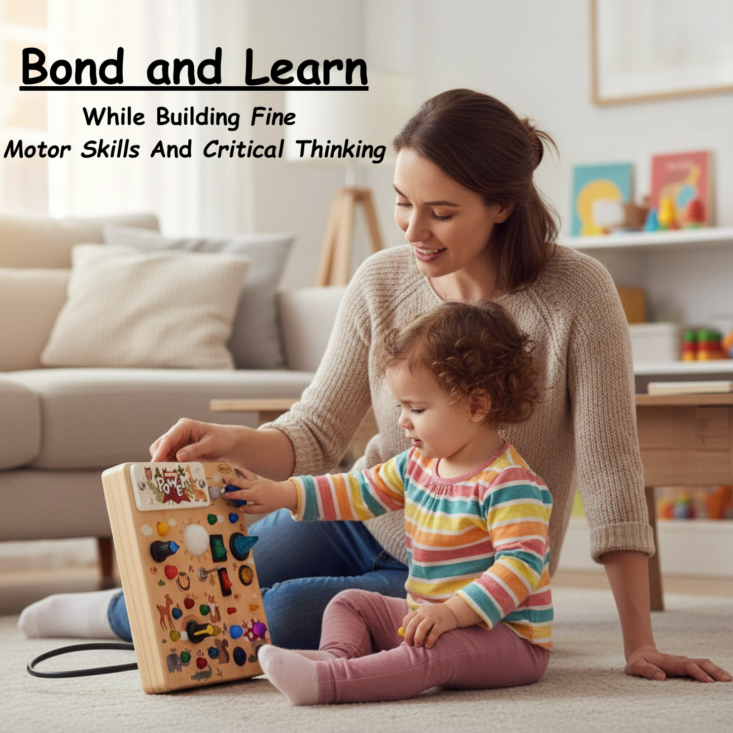 Montessori Sensory Learning Board