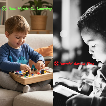 Montessori Sensory Learning Board